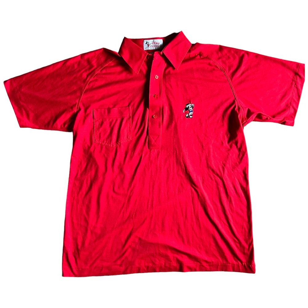Vintage Disney Fashions Men's Medium Mickey Mouse Golf Polo Shirt - Picture 1 of 10